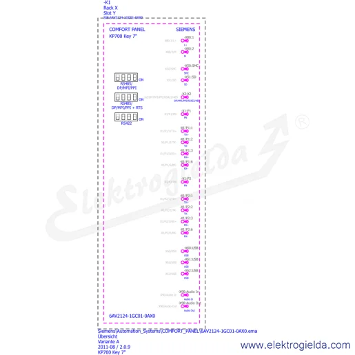 Schemat obwodu Schemat obwodu