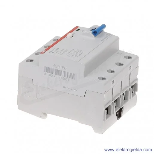 Wyłącznik różnicowoprądowy F204 AC-80/0,03 4P 80A 0,03A typ AC Wyłącznik różnicowoprądowy F204 AC-80/0,03 4P 80A 0,03A typ AC