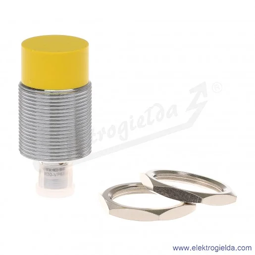 Czujnik indukcyjny NI20-M30-VP6X-H1141 M30 PNP NO/NC Sn 20mm z konektorem M12 10...30 VDC 62mm Czujnik indukcyjny NI20-M30-VP6X-H1141 M30 PNP NO/NC Sn 20mm z konektorem M12 10...30 VDC 62mm