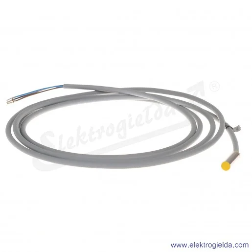Czujnik indukcyjny BI2-EH6.5K-AP6X fi 6,5mm PNP NO Sn 2mm z przewodem 2m 3-pin 10...30 VDC 23,5mm Czujnik indukcyjny BI2-EH6.5K-AP6X fi 6,5mm PNP NO Sn 2mm z przewodem 2m 3-pin 10...30 VDC 23,5mm