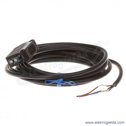 Czujnik optyczny E3Z-D62 odbiciowy NPN NO/NC Sn 1m przewód 2m Czujnik optyczny E3Z-D62 odbiciowy NPN NO/NC Sn 1m przewód 2m