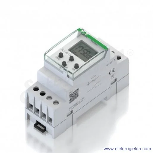 Programator PCZ-521, 24-264VAC/DC, 16A, 1NO1NC, 1-kanał, montaż DIN Programator PCZ-521, 24-264VAC/DC, 16A, 1NO1NC, 1-kanał, montaż DIN