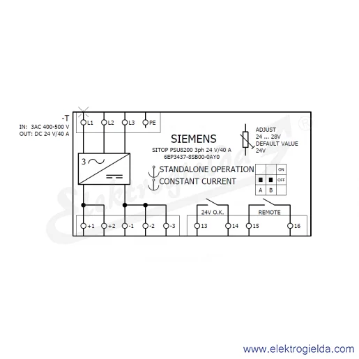 Schemat obwodu Schemat obwodu