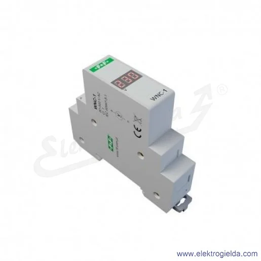 Wskaźnik napięcia WNC-1, jednofazowy, 80-500VAC, LCD 3-cyfrowy Wskaźnik napięcia WNC-1, jednofazowy, 80-500VAC, LCD 3-cyfrowy