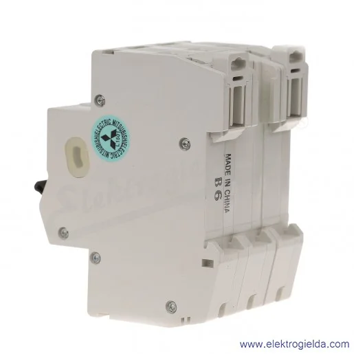 Wyłącznik instalacyjny BH-D6, 3P, 6A, TYP B Wyłącznik instalacyjny BH-D6, 3P, 6A, TYP B