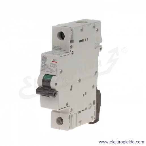 Wyłącznik nadprądowy G61B63 1P AC 6kA Wyłącznik nadprądowy G61B63 1P AC 6kA