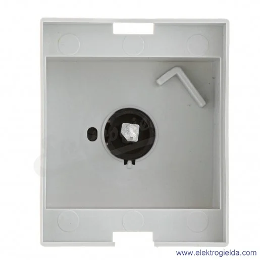 Maskownica K/KU 3P szara z czarnym pokrętłem Maskownica K/KU 3P szara z czarnym pokrętłem