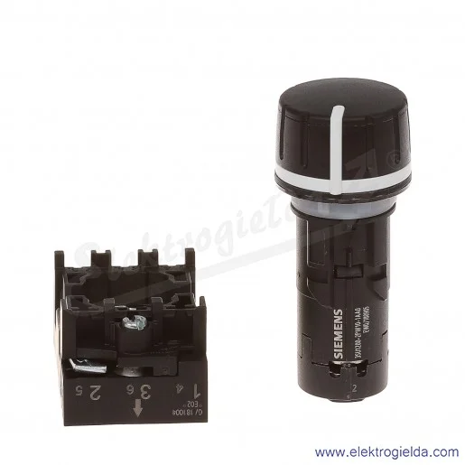 Potencjometr 3SU1200-2PW10-1AA0  2,2K OHM, KOMPAKTOWY, 22 mm Potencjometr 3SU1200-2PW10-1AA0  2,2K OHM, KOMPAKTOWY, 22 mm