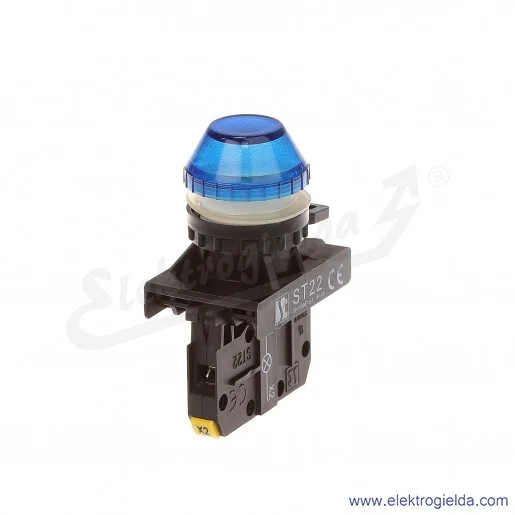 Kompletna lampka sygnalizacyjna ST22-LN-230-BA9s Kompletna lampka sygnalizacyjna ST22-LN-230-BA9s