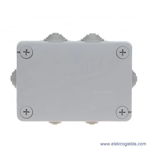 Puszka instalacyjna 689.005 120x80x50 mm z dławnicami, IP55 montaż natynkowy Puszka instalacyjna 689.005 120x80x50 mm z dławnicami, IP55 montaż natynkowy