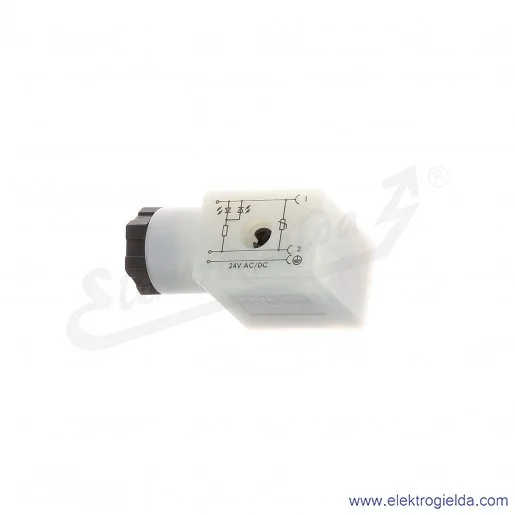 Wtyk 7000-29805-00000, typ 22, 24VAC/DC, SVS Eco typ BI 11mm, LED+VDR Wtyk 7000-29805-00000, typ 22, 24VAC/DC, SVS Eco typ BI 11mm, LED+VDR