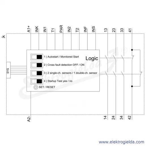 Schemat obwodu Schemat obwodu