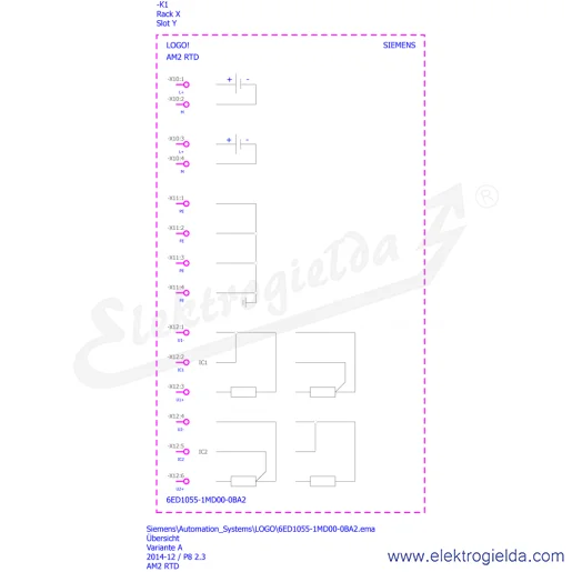 Schemat obwodu Schemat obwodu