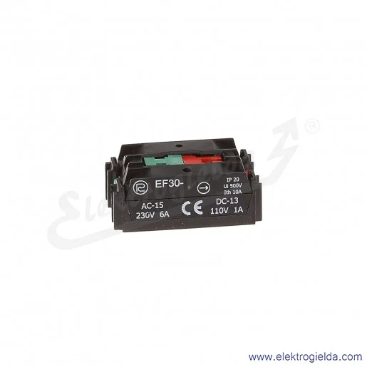 Element łączeniowy EF30-XY+WKRĘTY 1NO+1NC do przycisków serii NEF30 P22 i PO22 Element łączeniowy EF30-XY+WKRĘTY 1NO+1NC do przycisków serii NEF30 P22 i PO22