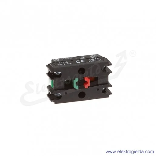 Element łączeniowy EF30-XY+WKRĘTY 1NO+1NC do przycisków serii NEF30 P22 i PO22 Element łączeniowy EF30-XY+WKRĘTY 1NO+1NC do przycisków serii NEF30 P22 i PO22