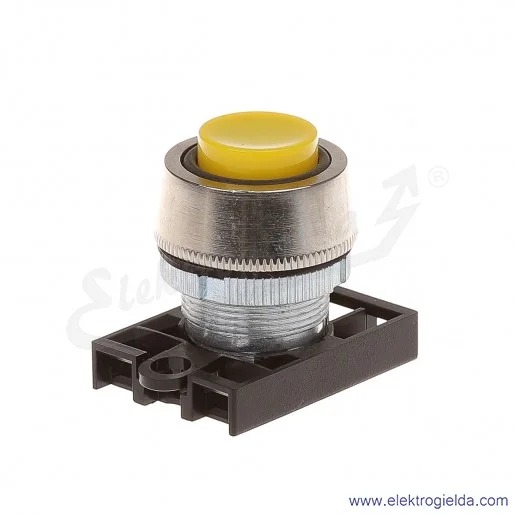 Napęd przycisku NEK22M-UWg żółty wystający uszczelniony metalowy Napęd przycisku NEK22M-UWg żółty wystający uszczelniony metalowy