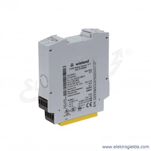 Przekaźnik bezpieczeństwa R1.188.0530.1, SNZ4052K-A 24V, sterowanie dwuręczne Przekaźnik bezpieczeństwa R1.188.0530.1, SNZ4052K-A 24V, sterowanie dwuręczne