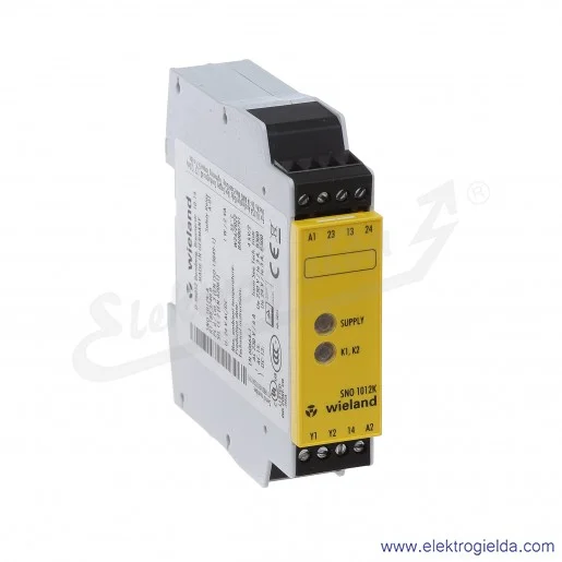 Przekaźnik bezpieczeństwa R1.188.3740.0, SNO1012 K-A, 24VAC/DC, (SNO2004K) Przekaźnik bezpieczeństwa R1.188.3740.0, SNO1012 K-A, 24VAC/DC, (SNO2004K)