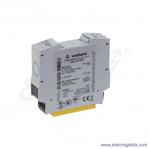 Przekaźnik bezpieczeństwa R1.188.3740.0, SNO1012 K-A, 24VAC/DC, (SNO2004K) Przekaźnik bezpieczeństwa R1.188.3740.0, SNO1012 K-A, 24VAC/DC, (SNO2004K)