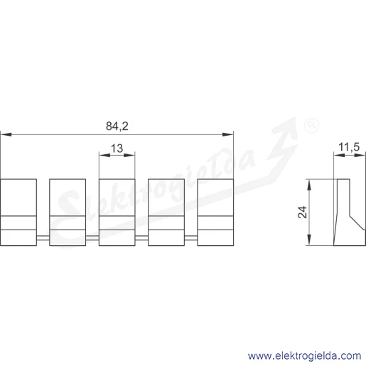 Rysunek wymiarowy Rysunek wymiarowy