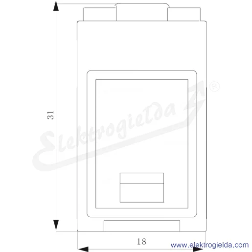 Rysunek wymiarowy Rysunek wymiarowy