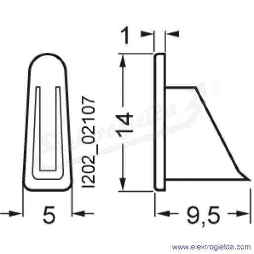 Rysunek wymiarowy Rysunek wymiarowy