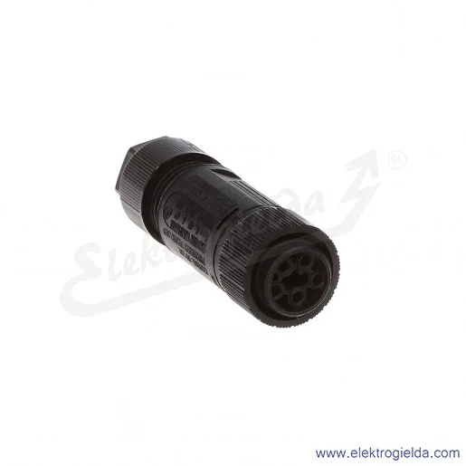 Gniazdo 46.051.4553.1, RST 16i5, 5P, czarne, zakres dławienia 7,1-13mm Gniazdo 46.051.4553.1, RST 16i5, 5P, czarne, zakres dławienia 7,1-13mm