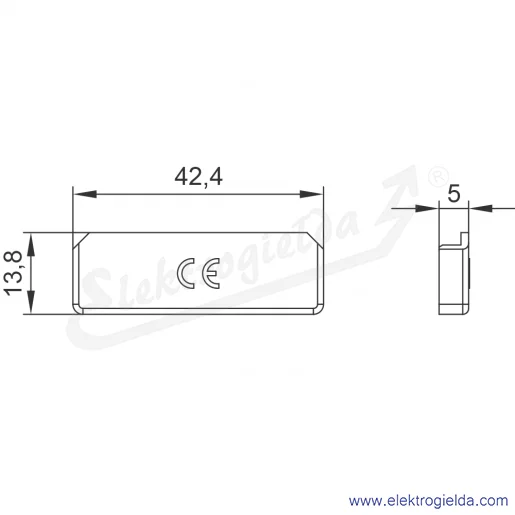 Rysunek wymiarowy Rysunek wymiarowy