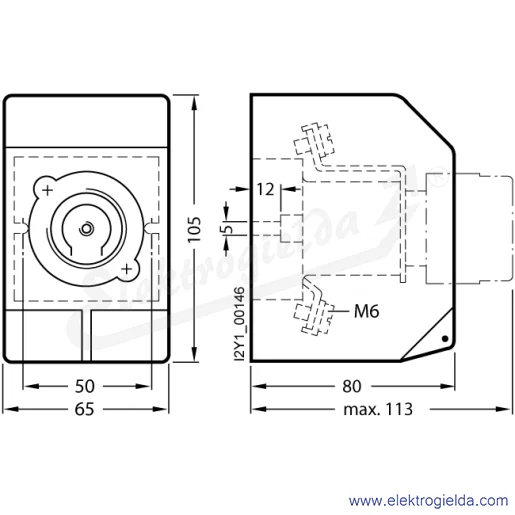 Rysunek wymiarowy Rysunek wymiarowy
