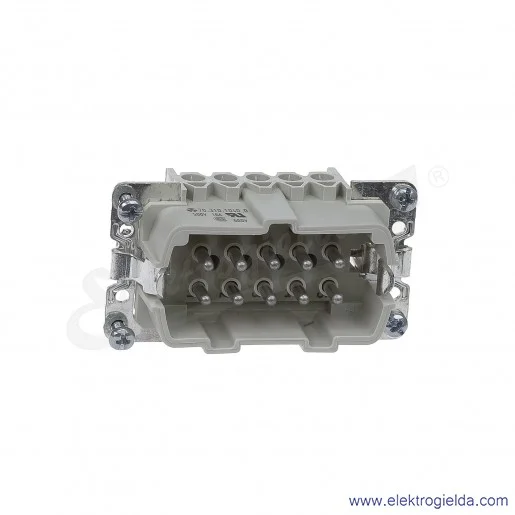 Wkład wtyku 70.310.1040.0, 10 PIN, 600V, 16A Wkład wtyku 70.310.1040.0, 10 PIN, 600V, 16A