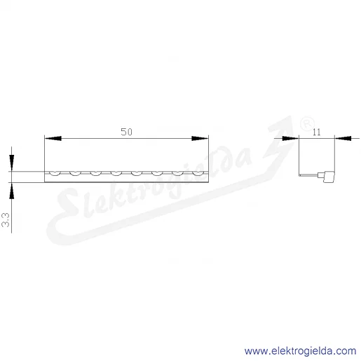 Rysunek wymiarowy Rysunek wymiarowy