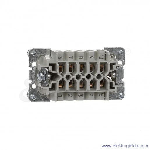 Wkład gniazda 70.300.1040.0, BAS BUS 10 2,5 50, 10 PIN Wkład gniazda 70.300.1040.0, BAS BUS 10 2,5 50, 10 PIN