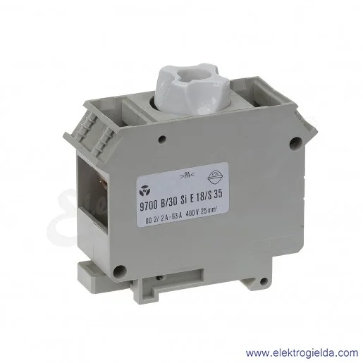 Złączka bezpiecznikowa 56.925.4055.0, D01-D02, 9700 B/30 Złączka bezpiecznikowa 56.925.4055.0, D01-D02, 9700 B/30