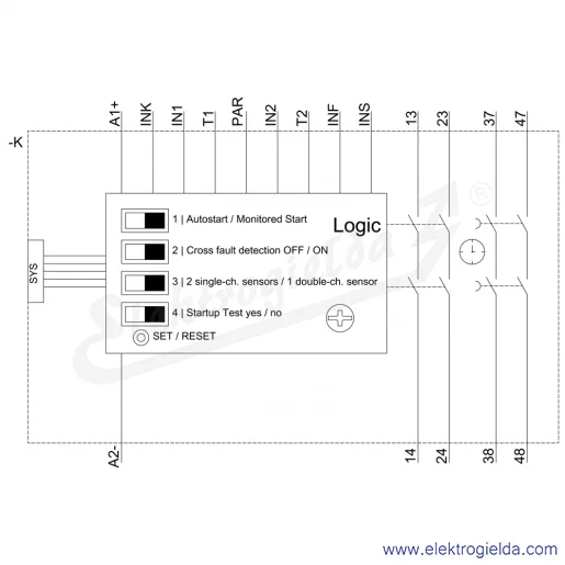 Schemat obwodu Schemat obwodu