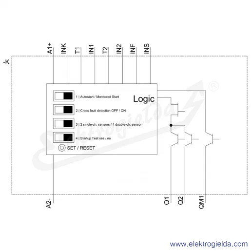 Schemat obwodu Schemat obwodu