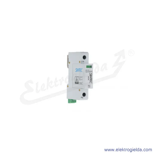 Ogranicznik przepięć 85101000, SM20C/1-275 Simtec, typ 2, klasa C, 1P Ogranicznik przepięć 85101000, SM20C/1-275 Simtec, typ 2, klasa C, 1P