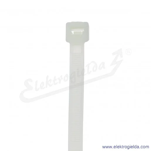 Opaska zaciskowa E01TK-01010101701, TK 30/5, 300mm, 100szt, trytytka, biała Opaska zaciskowa E01TK-01010101701, TK 30/5, 300mm, 100szt, trytytka, biała