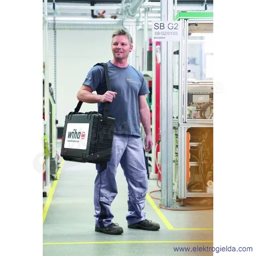 Walizka narzędziowa 40523, 83 częściowa, dla elektryka XL Walizka narzędziowa 40523, 83 częściowa, dla elektryka XL