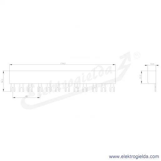 Rysunek wymiarowy Rysunek wymiarowy