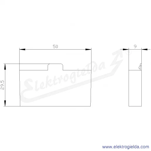 Rysunek wymiarowy Rysunek wymiarowy
