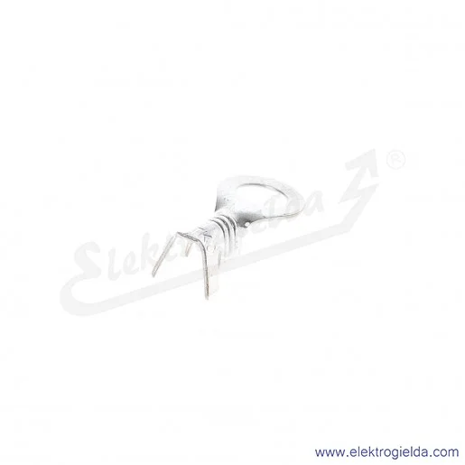 Końcówka oczkowa zaciskana tak jak końcówki konektorowe MO 1/4 z mosiądzu cynowany galwanicznie Końcówka oczkowa zaciskana tak jak końcówki konektorowe MO 1/4 z mosiądzu cynowany galwanicznie