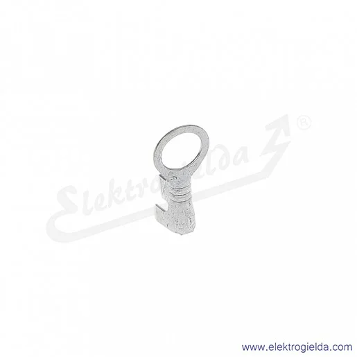 Końcówka oczkowa zaciskana tak jak końcówki konektorowe MO 1/4 z mosiądzu cynowany galwanicznie Końcówka oczkowa zaciskana tak jak końcówki konektorowe MO 1/4 z mosiądzu cynowany galwanicznie