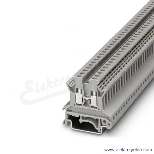 Złączka przelotowa 3003347, UK 2,5 N, szara, 2.5mm2, 800V, 24A Złączka przelotowa 3003347, UK 2,5 N, szara, 2.5mm2, 800V, 24A