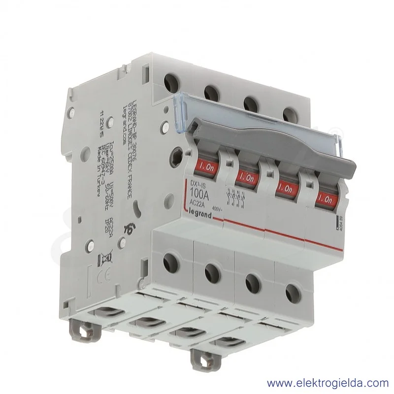 Rozłącznik izolacyjny 406489, FR304, 4P, 400V, 100A Rozłącznik izolacyjny 406489, FR304, 4P, 400V, 100A