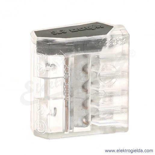 Złączka instalacyjna 273-155 5x2,5mm2 (1-2,5mm2) Złączka instalacyjna 273-155 5x2,5mm2 (1-2,5mm2)