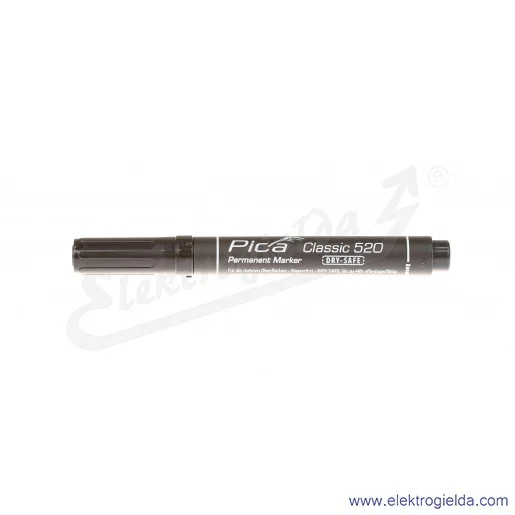 PICA CLA 520/46 Marker permanentny czarny 1-4mm PICA CLA 520/46 Marker permanentny czarny 1-4mm
