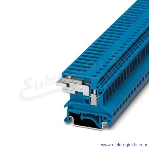 Złączka odłączna UKN 2,5 BU, niebieska, 2.5mm2, 140A, 400V, zaciski śrubowe