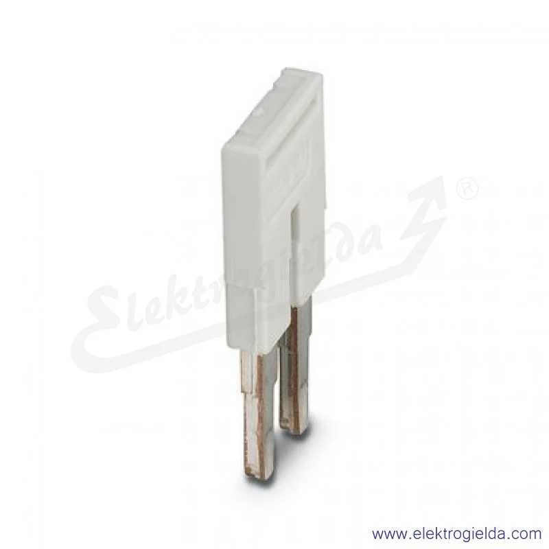 Mostek wtykany 3038969, FBS 2-5GY, szary, 2p, 5.2mm, 24A