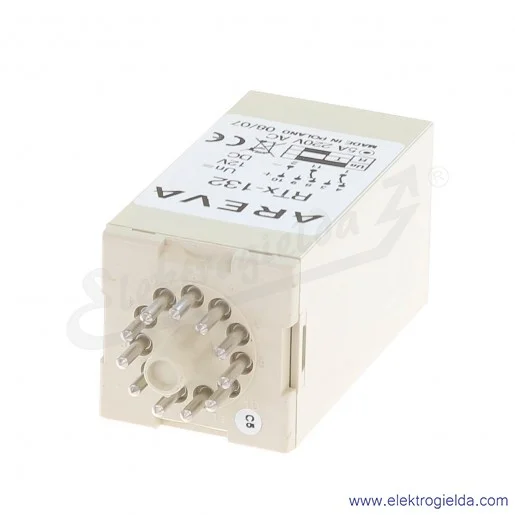Przekaźnik czasowy 628-002-00-511, RTX132, 12VDC, 1-12min Przekaźnik czasowy 628-002-00-511, RTX132, 12VDC, 1-12min