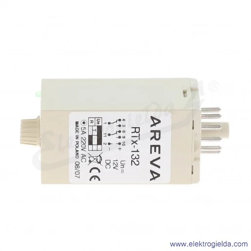 Przekaźnik czasowy 628-002-00-511, RTX132, 12VDC, 1-12min Przekaźnik czasowy 628-002-00-511, RTX132, 12VDC, 1-12min